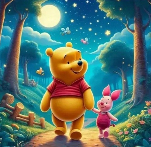 Winnie the pooh - pooh, piglet