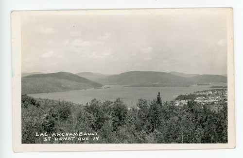 Lac archambault donat - archambault, st-donat