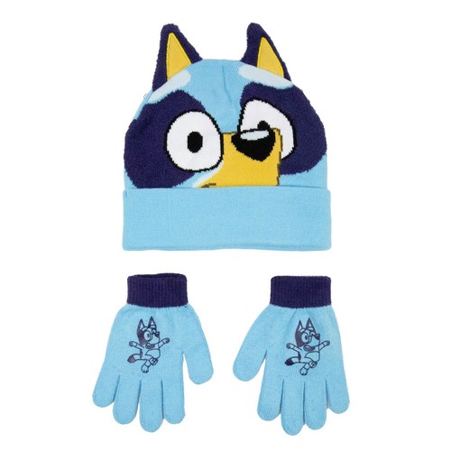 Cappello guanti bluey - cappello, disney