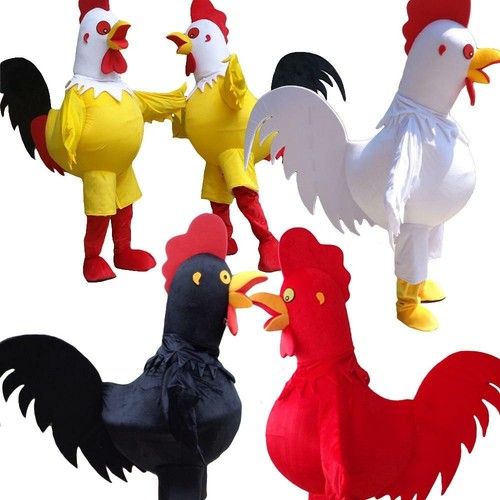 Mascotte gallo gigante costume - mascotte,