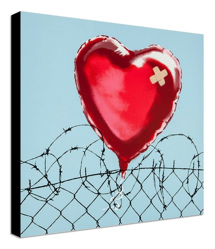 Banksy love hurt quadro - banksy,