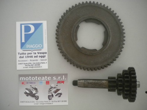 Modifica albero ingranaggio
