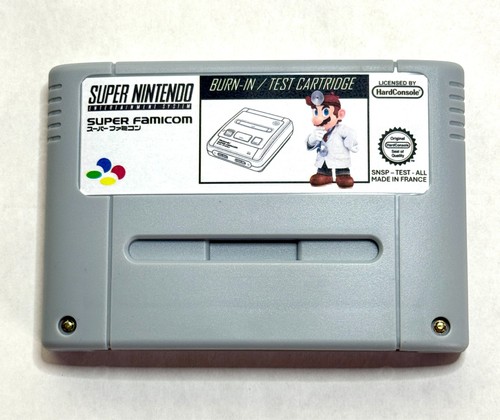 Snes sfc cartouche burn - cartouche,