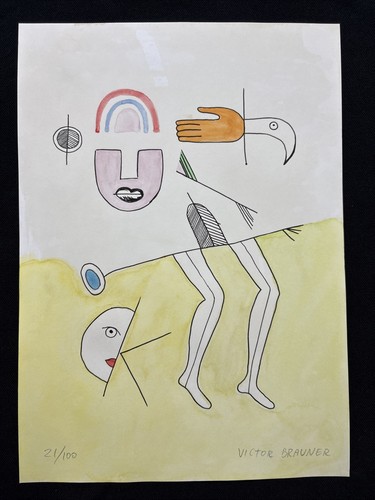 Victor brauner disegno - victor, su