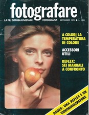 RIVISTA FOTOGRAFARE ANNO  VII N. 9 SETTEMBRE 1978