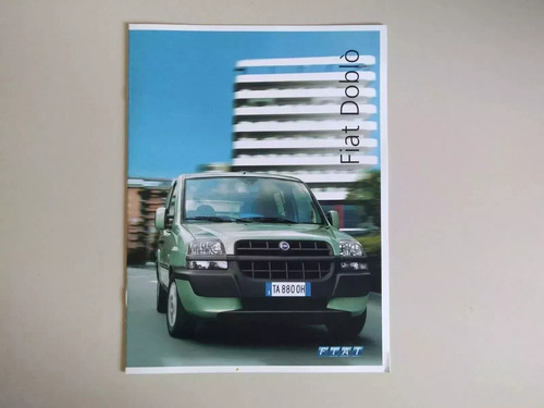 Depliant brochure fiat doblò - brochure,
