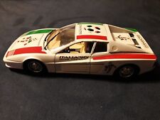 Lotto Italia 90 Ferrari Testarossa Burago scala 1/24 + targhetta adesiva auto