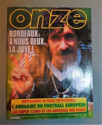 Onze 112 1985 foot - n°112, .1985.