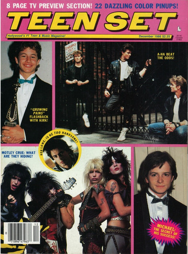 Teen set rivista dicembre 1986 - rivista,