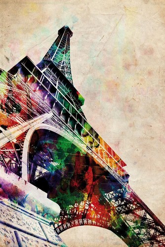 Poster torre eiffel - eiffel, ad