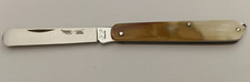 Coltello Rasolino Catanese cm 17,3 manico in corno Frosolone Italy Couteau Knife