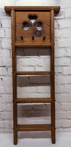 Scaffale scala vintage legno - , 3