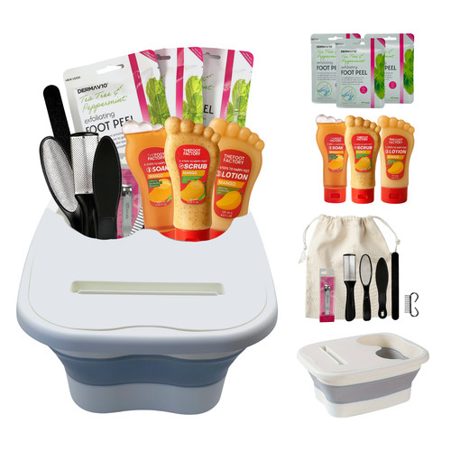 Kit cura piedi set - piedi, spa