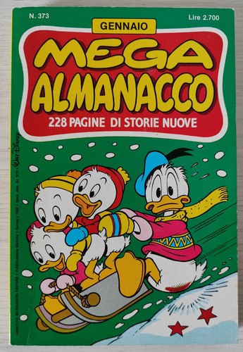 Mega almanacco topolino 373 - mega, n.373