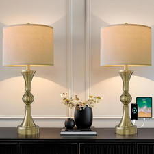 Modern 28" Table Lamps Set of