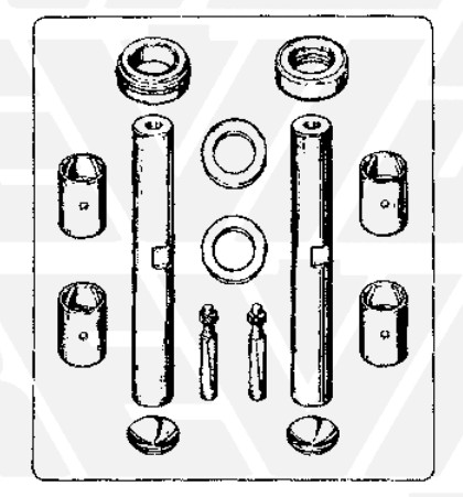 Kit perni fusi complessivo - kit, per