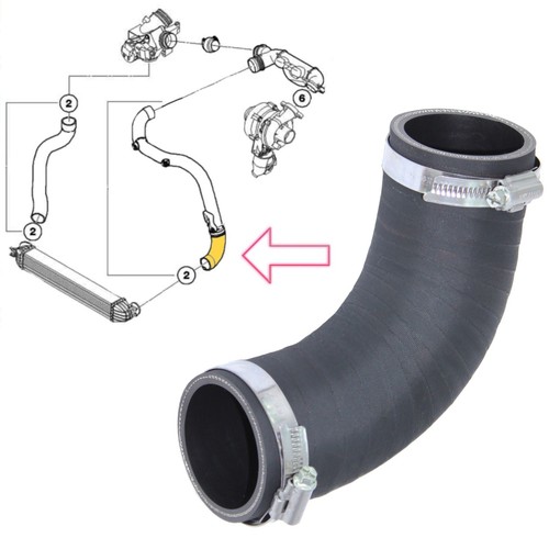 Tubo intercooler inferiore - , di