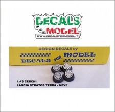 1:43 CERCHI LANCIA STRATOS TERRA NEVE