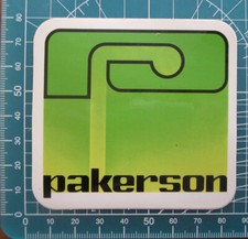 Pakerson    ADESIVO STICKER VINTAGE NEW ORIGINAL