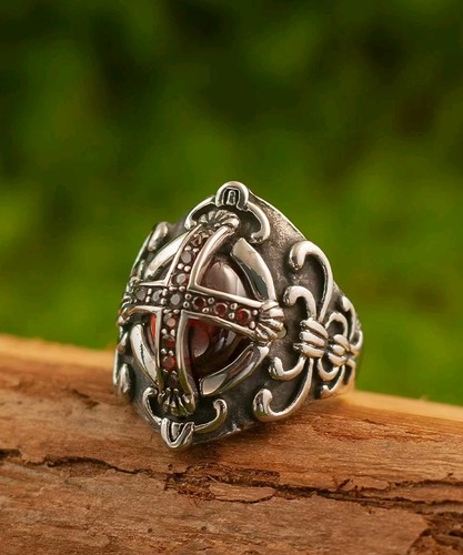 Anello uomo audaci cavalieri - anello,
