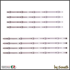 KIT 8 BARRE LED TV PER SAMSUNG