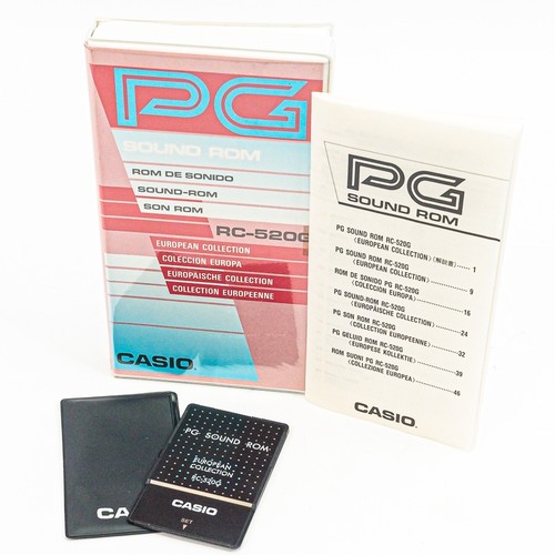 Casio sound rom 520g - sound,