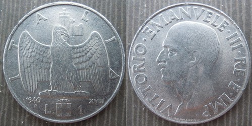 Italy lira 1940 - italy,
