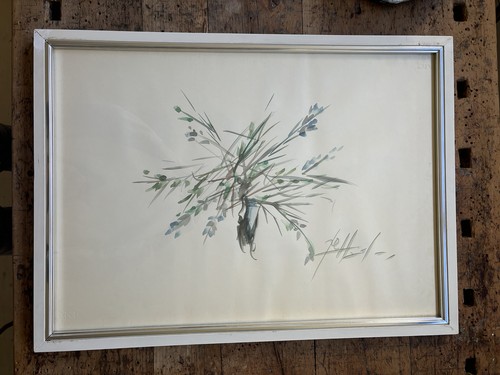 Olio tela 49x69 con cornice - olio,
