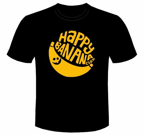 Happy banana shirt maglietta - happy,
