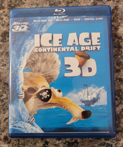 Ice age continental drift - ice,