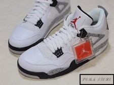 Air Jordan 4 retro bianco cemento AJ4 39
