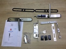 Ruveno Serratura Smart per Porta con Maniglia, Sottile Impronta Digitale Serratura per Porta, I31400