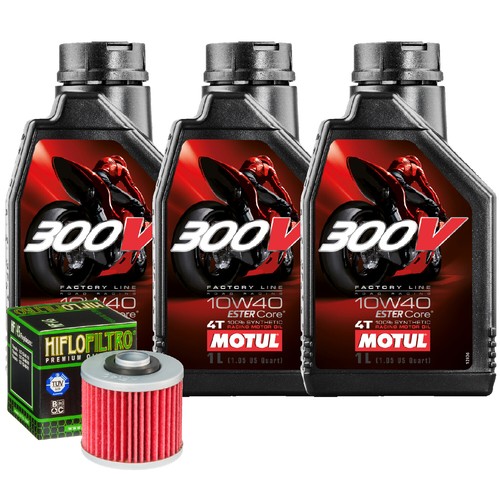 Kit tagliando olio motul 300v - kit,