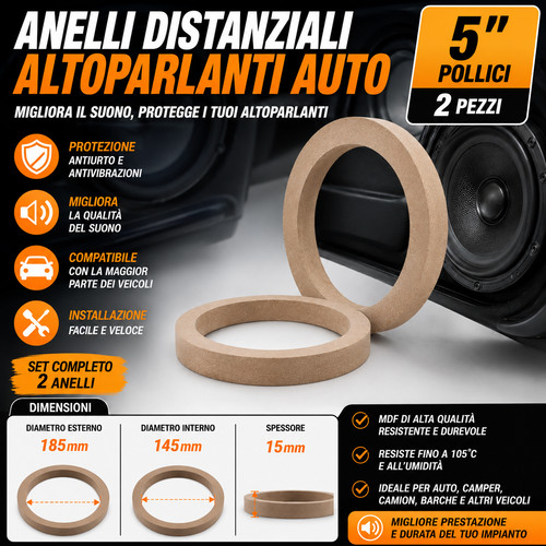 Anelli distanziali - anelli,