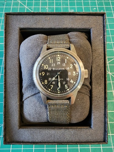 Orologio bulova military vwi - bulova,