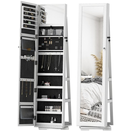 Homcom specchio portagioie - specchio,