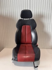 Sedile passeggero destro dx riscaldato in pelle rosso e nero Mercedes SLK R170
