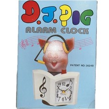 Sveglia DJ Pig vintage