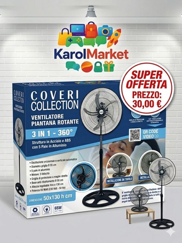 Ventilatore piantana in - ventilatore, a