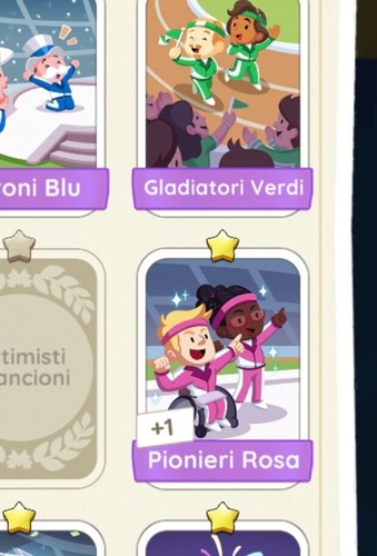 Carte monopoly pionieri rosa - carte,