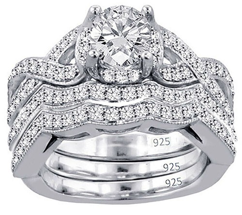 Anello argento vero 925 - argento,