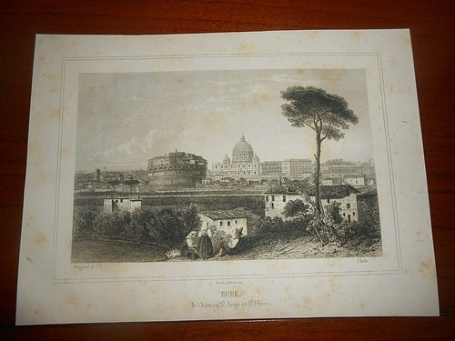 1850 incisione all acquaforte - 1850, all'acquaforte