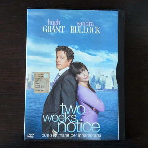 Two weeks notice - notice, due