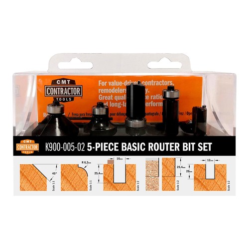 Set frese legno - set, 5
