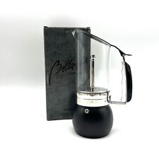Caffettiera vintage Moka Inoxpran Bellavista design FlashDue espresso made Italy