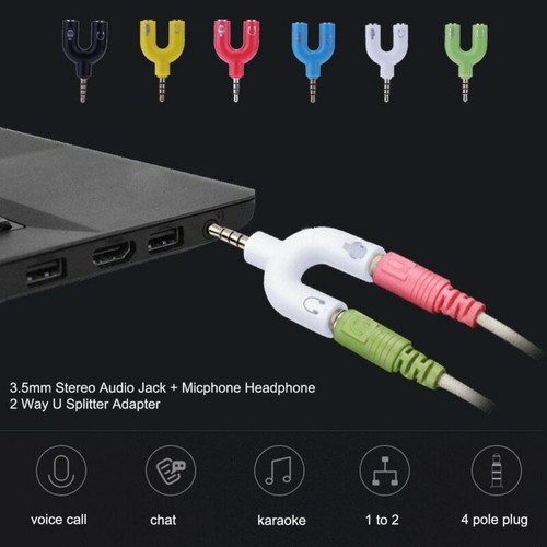 Adattatore jack 5mm audio - 3,5mm,