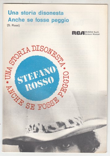 Spartito stefano rosso una - rosso,
