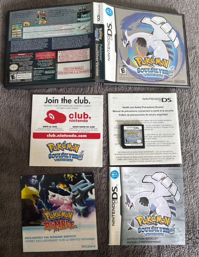 Pokémon soulsilver version - soulsilver,