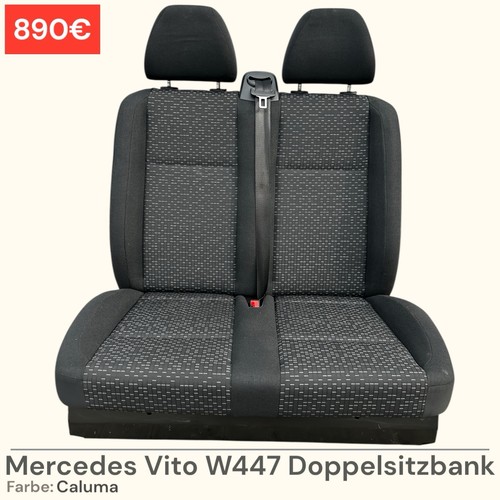 Sedile doppio mercedes vito - doppio,