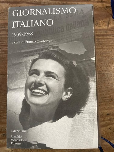 Giornalismo italiano 1939 1968 - italiano, 1939-1968